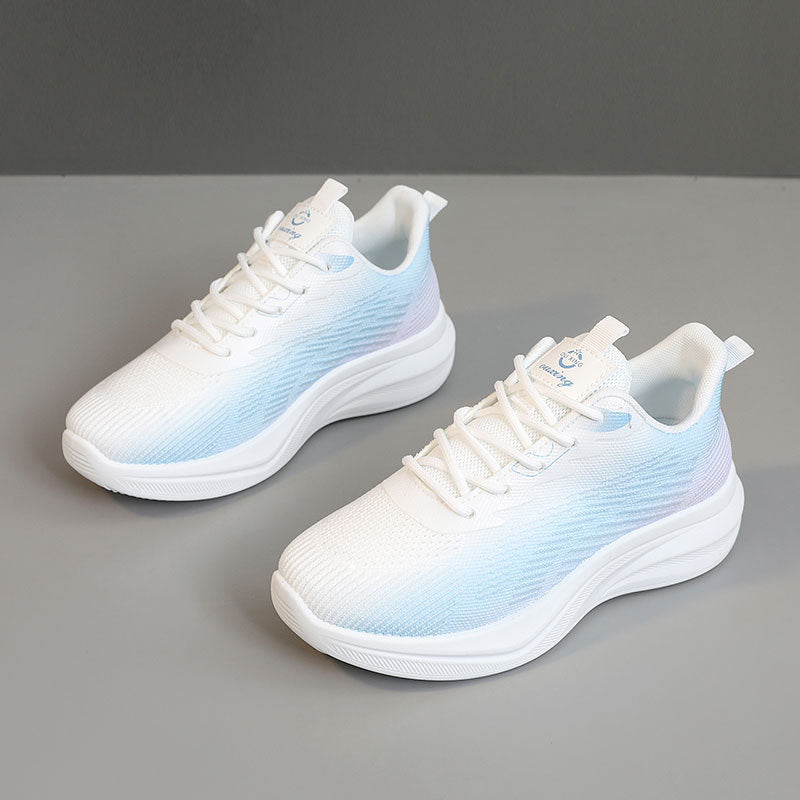 Damen sportliche Leichtgewicht Sneakers mit atmungsaktiver Obermaterialstruktur Nord Taschen