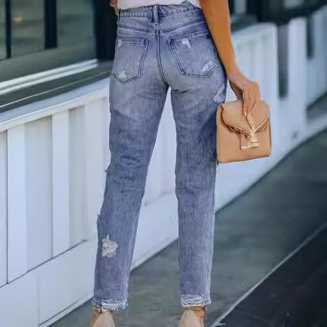 Damen destroyed Boyfriend Jeans