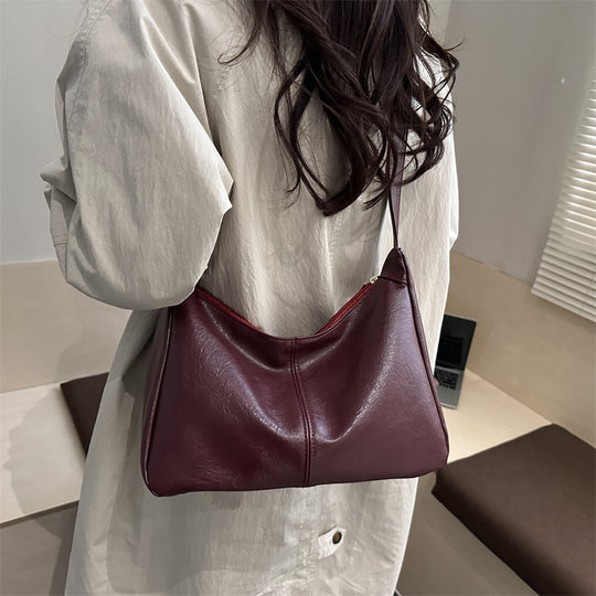 Damen stilvolle Schultertasche mit modernem Design und praktischen Fächern Nord Taschen