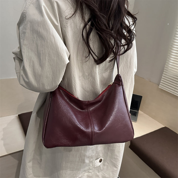Damen stilvolle Schultertasche mit modernem Design und praktischen Fächern Nord Taschen