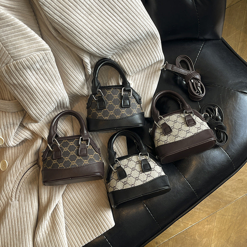 Damen Designer Mini-Handtasche mit strukturiertem Obermaterial Nord Taschen