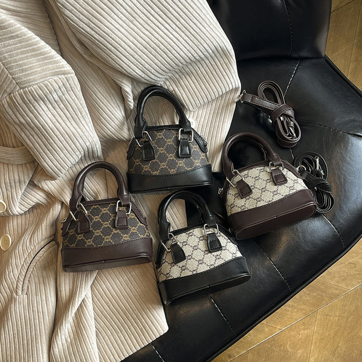 Damen Designer Mini-Handtasche mit strukturiertem Obermaterial Nord Taschen