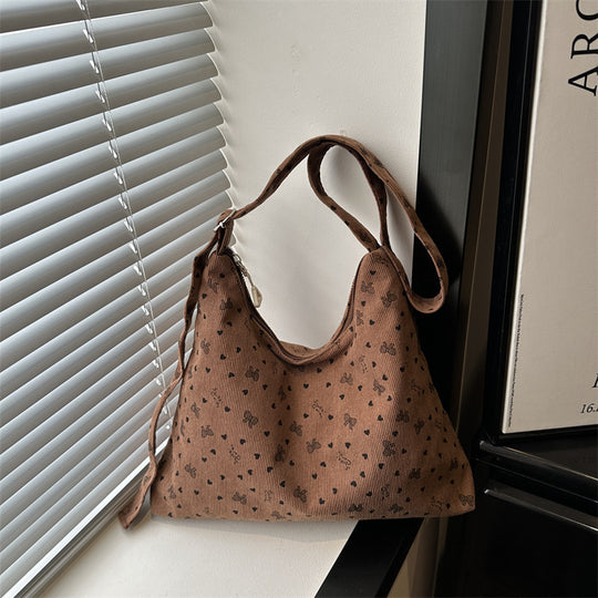 Damen lässige Umhängetasche mit verspieltem Blumendesign Nord Taschen