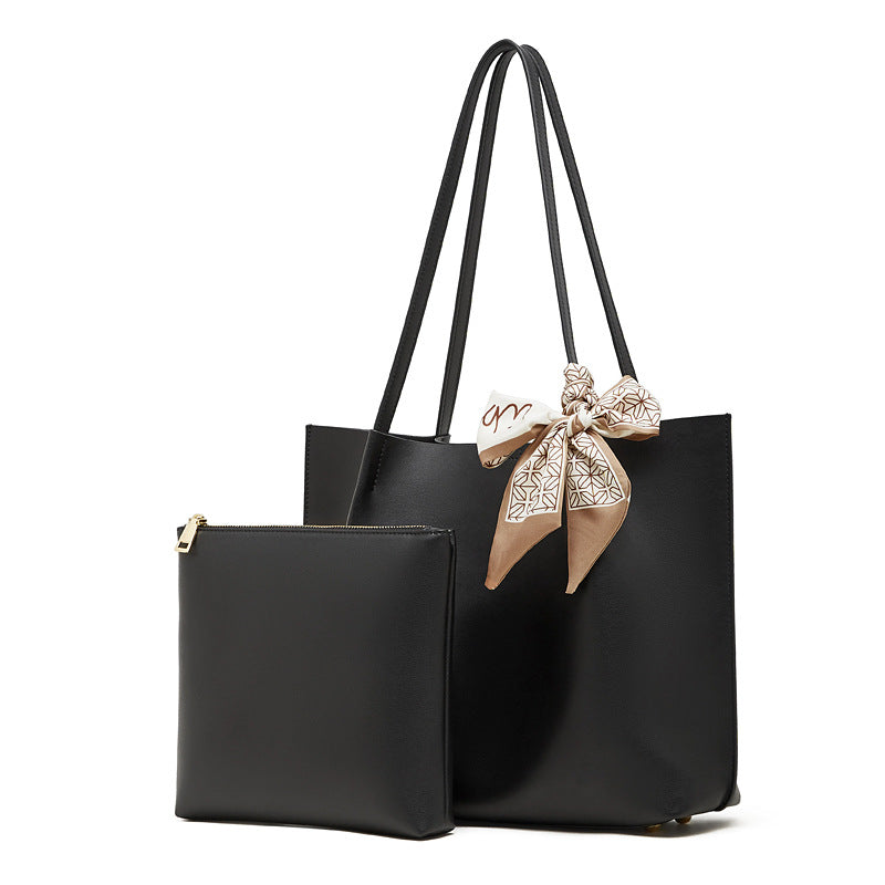 Damen elegante Handtasche mit abnehmbarem Kosmetiktäschchen Nord Taschen