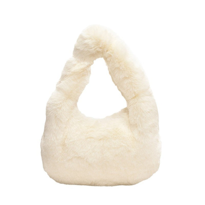 Damen Handtasche aus luxuriösem Kunstfell Nord Taschen