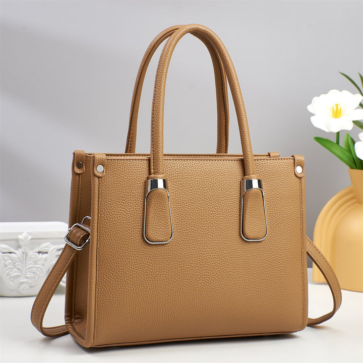 Damen handliche Handtasche mit strukturiertem Außenmaterial Nord Taschen
