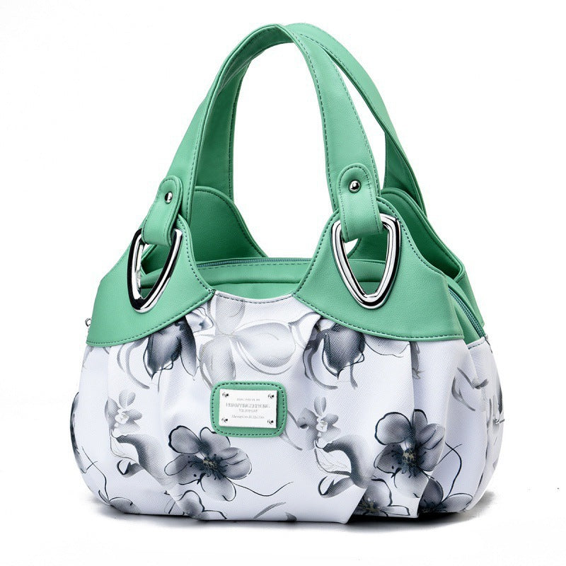 Damen modische Handtasche mit floralem Design Nord Taschen