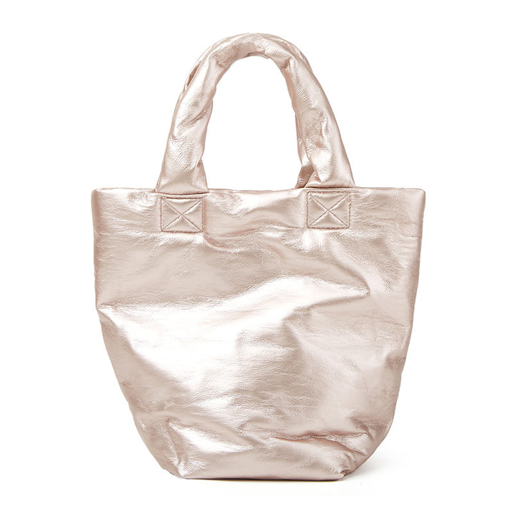 Damen Handtasche aus geschmeidigem Kunstleder mit einzigartigem Faltendesign Nord Taschen