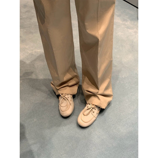 Damen Bootsschuh mit modischem Schnürdesign und hochwertiger Lederoberfläche Nord Taschen