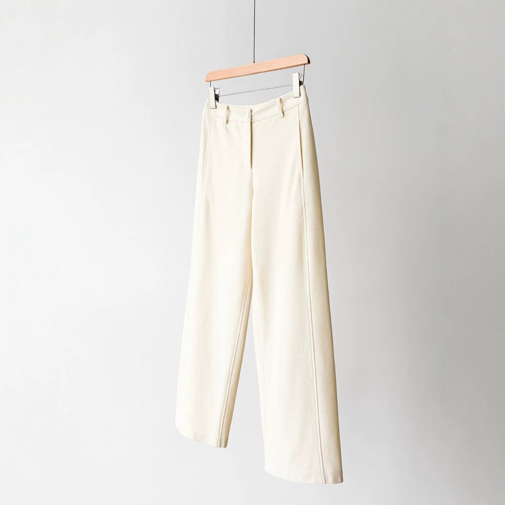 Damen Weit geschnittene elegante Trousers Nord Taschen