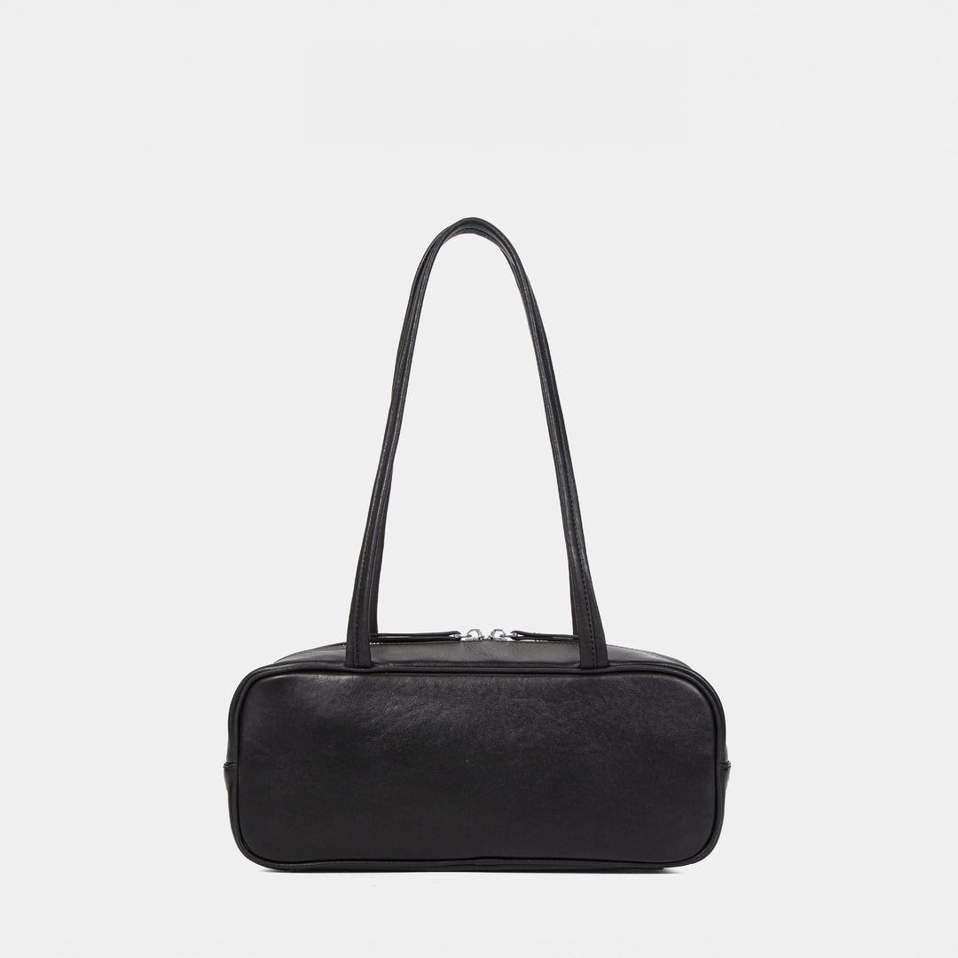 Damen praktische Handtasche im minimalistischen Design mit Reißverschluss Nord Taschen