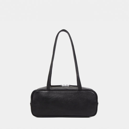 Damen praktische Handtasche im minimalistischen Design mit Reißverschluss Nord Taschen