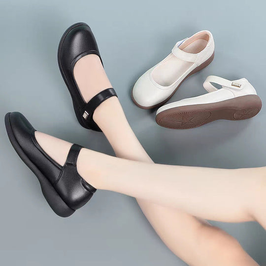 Damen Mary Jane Schuhe mit rutschfester Sohle und elegantem Riemen