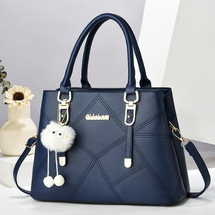 Damen elegante Handtasche mit geometrischem Design Nord Taschen