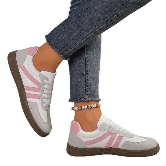 Damen Sneakers im sportlichen Design mit atmungsaktivem Obermaterial und bequemer Dämpfung