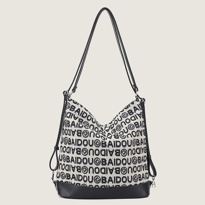Damen Hobo-Tasche mit innovativem Logo-Design und praktischen Innenfächern Nord Taschen