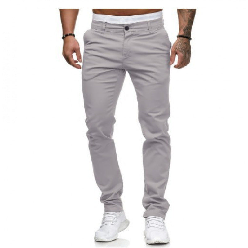 Herren Chinohose Slim Fit modern
