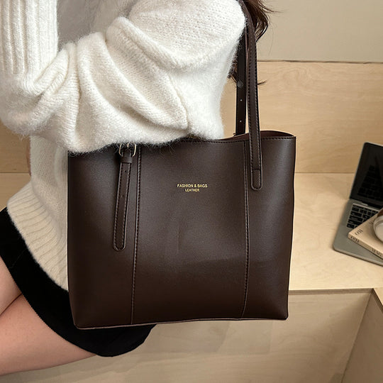 Damen elegante Tote-Tasche aus hochwertigem Kunstleder mit prägnantem Design Nord Taschen
