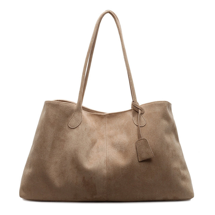 Damen elegante Shopper-Tasche aus hochwertigem Wildleder Nord Taschen