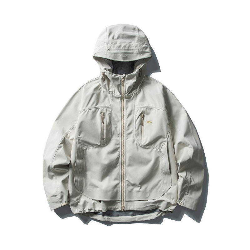 Unisex Technische Softshell-Fieldjacke mit verschweißten Nähten, vier Reißverschlusstaschen und verlängerter Rückenpartie Nord Taschen