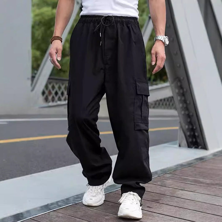 Herren Cargo-Hose mit vielen funktionalen Taschen und lockerer Passform