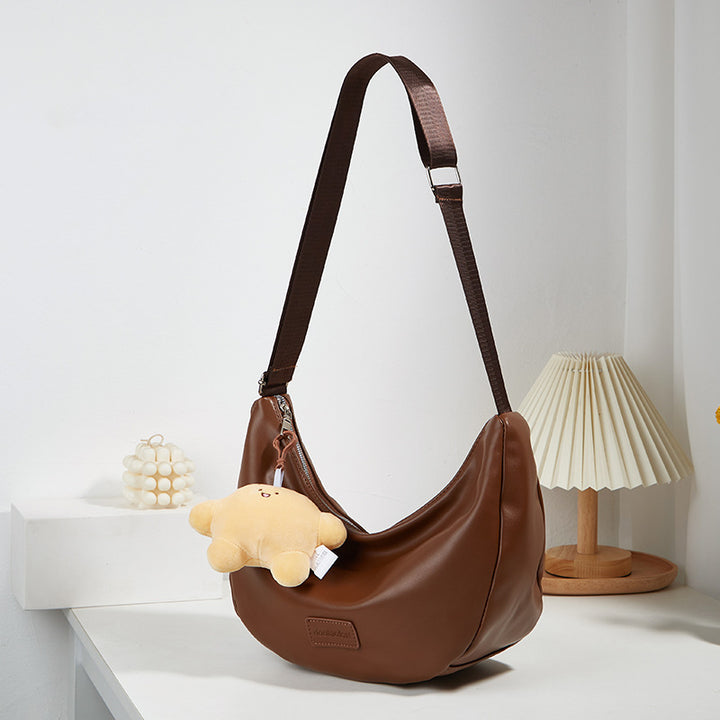 Damen Hobo-Tasche mit abnehmbarem Kordelzug und praktischem Innenfächersystem Nord Taschen