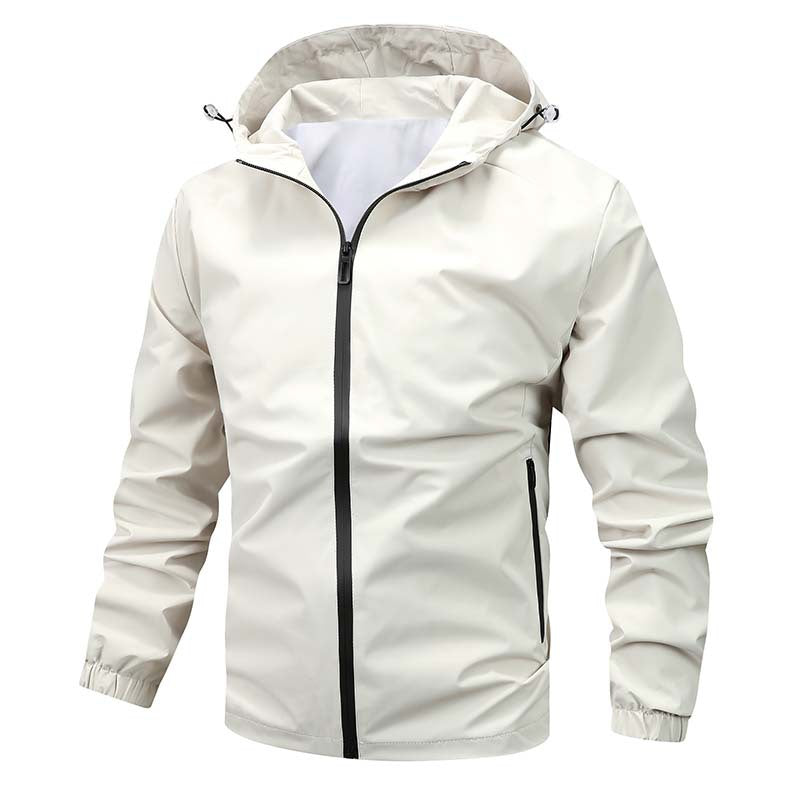 Herren Leichte Softshell‑Kapuzenjacke mit wasserabweisender Membran und versiegelten Reißverschlüssen Nord Taschen