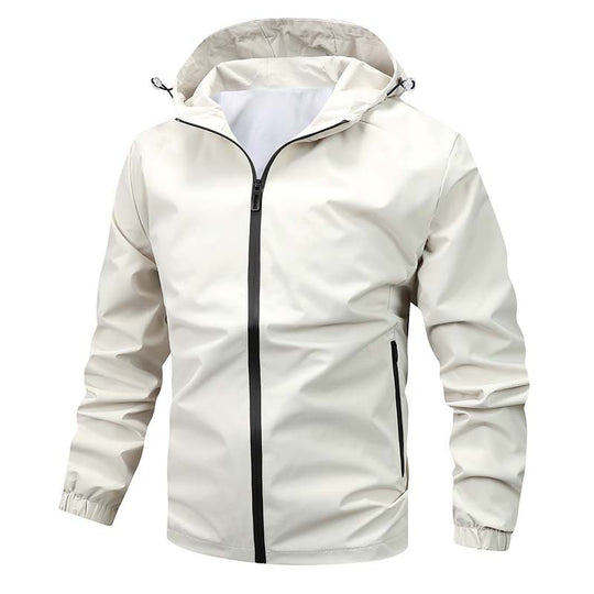 Herren Leichte Softshell‑Kapuzenjacke mit wasserabweisender Membran und versiegelten Reißverschlüssen Nord Taschen