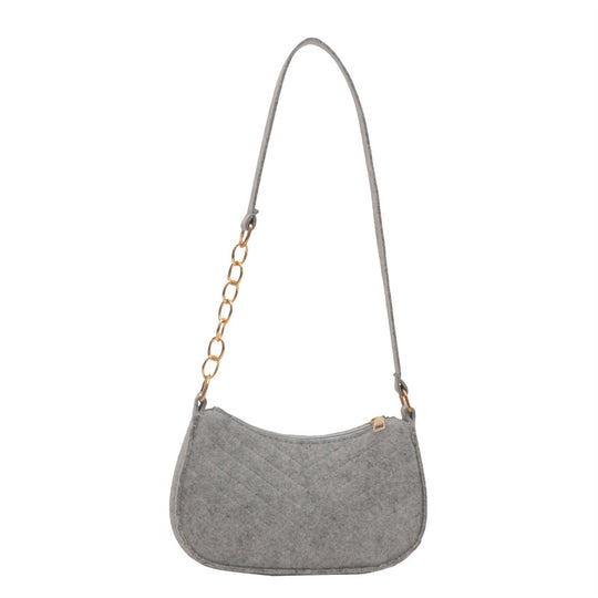 Damen Schultertasche mit elegantem geflochtenem Design Nord Taschen