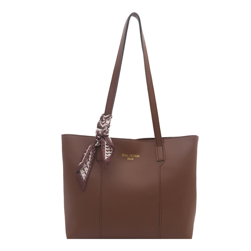 Damen elegante Shopper-Tasche mit floralem Kordeldetail Nord Taschen