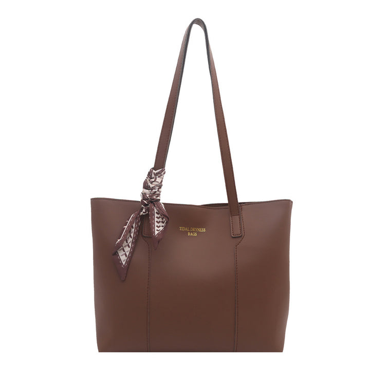 Damen elegante Shopper-Tasche mit floralem Kordeldetail Nord Taschen