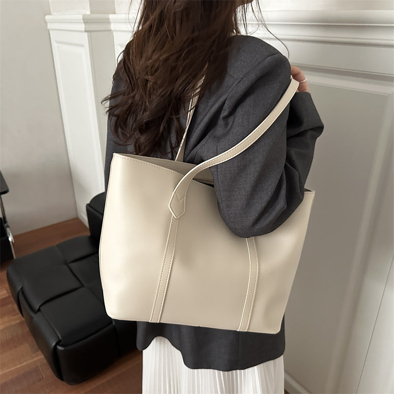 Damen elegante Tote-Tasche mit minimalistischer Struktur Nord Taschen