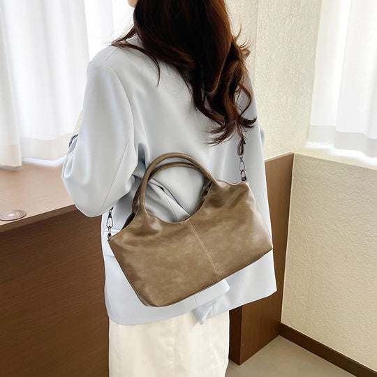 Damen elegante und geräumige Handtasche mit abnehmbarem Schulterriemen Nord Taschen