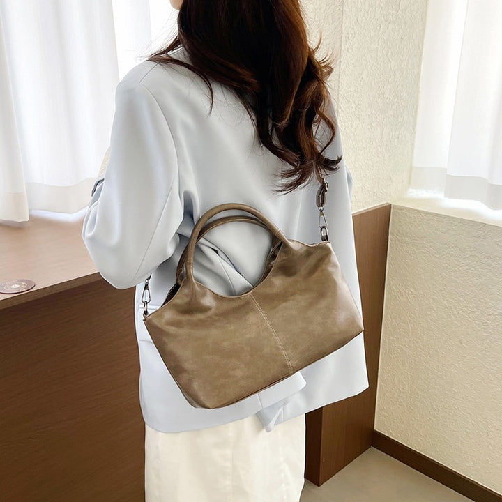 Damen elegante und geräumige Handtasche mit abnehmbarem Schulterriemen Nord Taschen