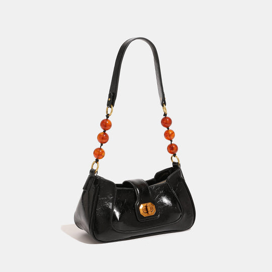 Damen Umhängetasche mit luxuriösem Kettenhenkel und elegantem Verschluss Nord Taschen