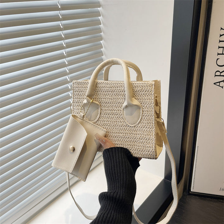 Damen Handtasche mit verstellbarem Schultergurt und innenliegendem Kartenfach Nord Taschen