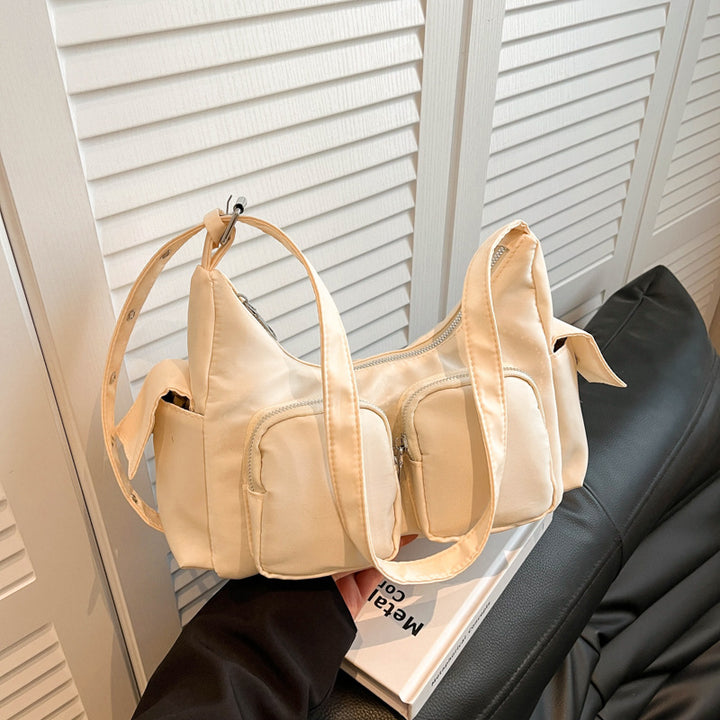 Damen Umhängetasche mit praktischen Vorderfächern und modischem Design Nord Taschen