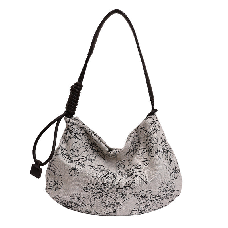 Damen modische Schultertasche mit floralem Muster Nord Taschen