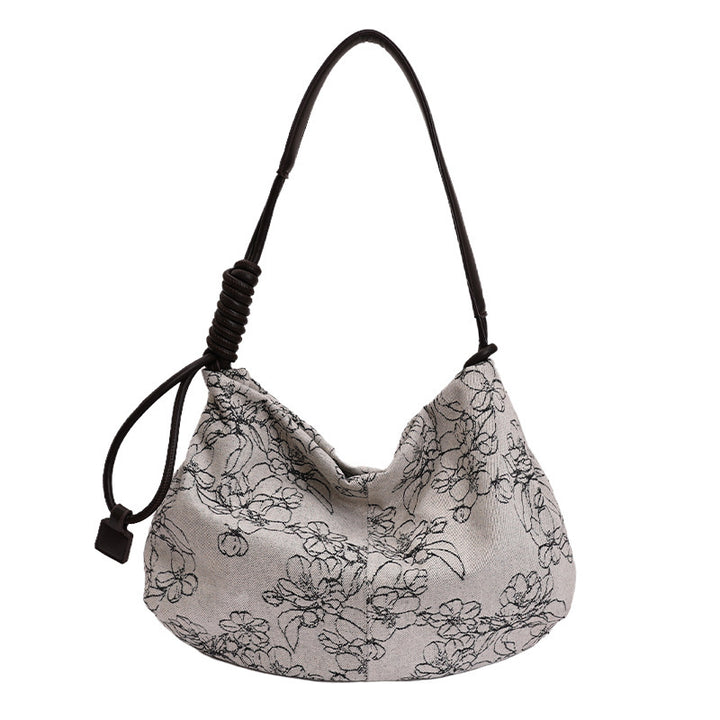 Damen modische Schultertasche mit floralem Muster Nord Taschen