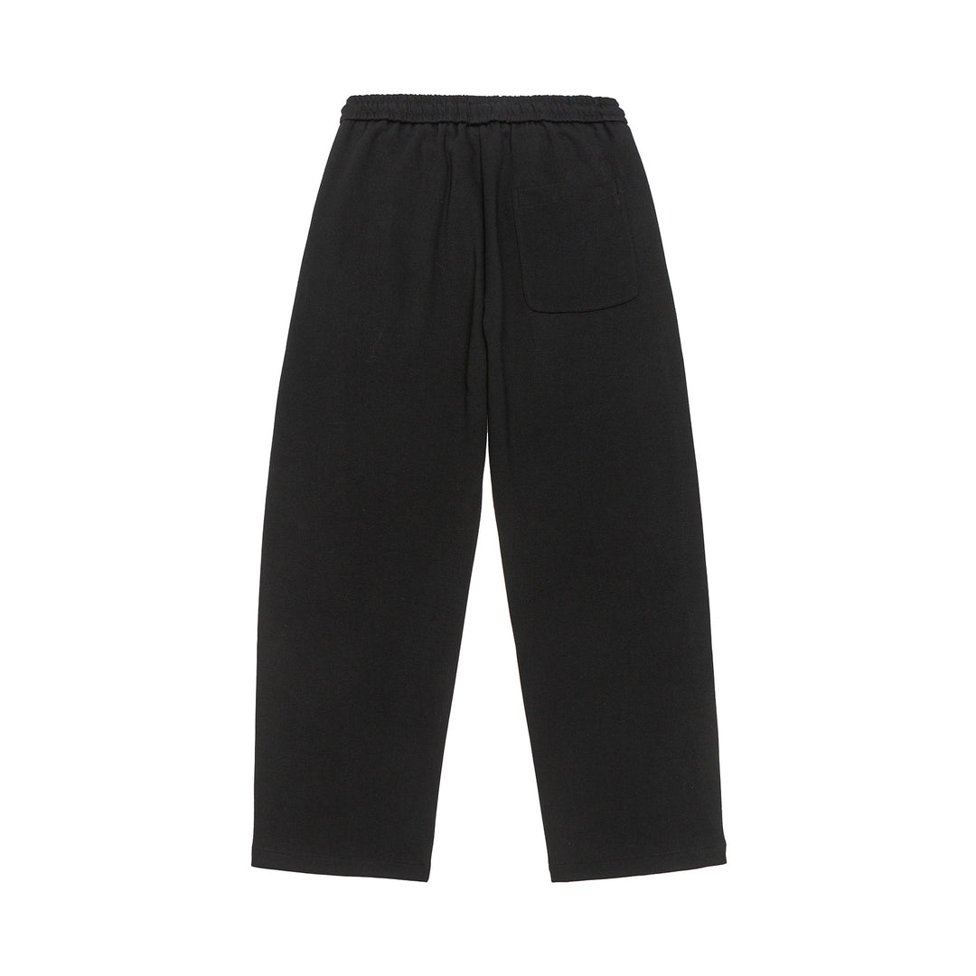 Damen Weite Cropped-Sweathose mit Elastikbund und aufgesetzter Gesäßtasche Nord Taschen
