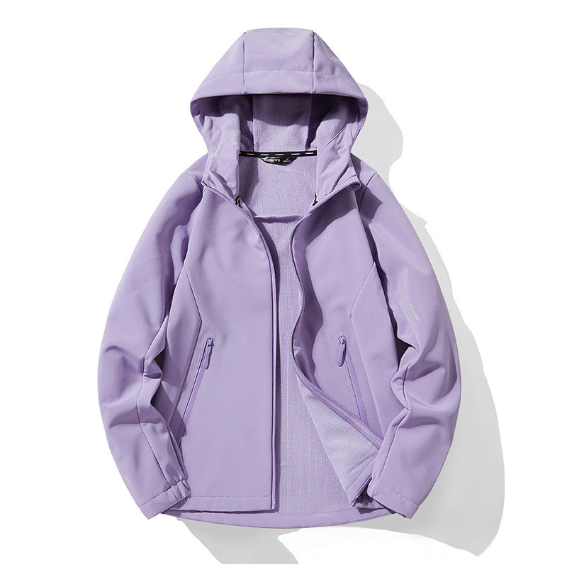 Herren Leichte Softshell-Kapuzenjacke mit Fleece-Innenfutter und wasserabweisender Oberfläche Nord Taschen