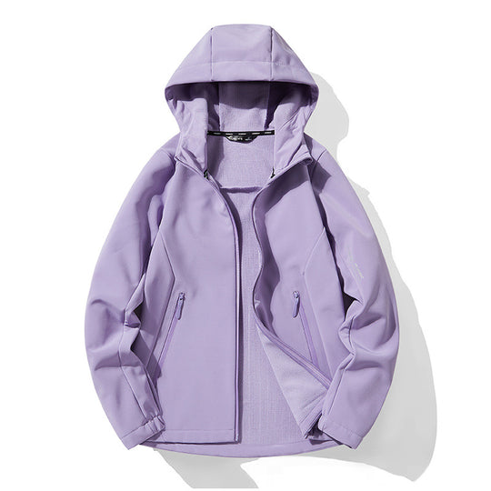 Herren Leichte Softshell-Kapuzenjacke mit Fleece-Innenfutter und wasserabweisender Oberfläche Nord Taschen