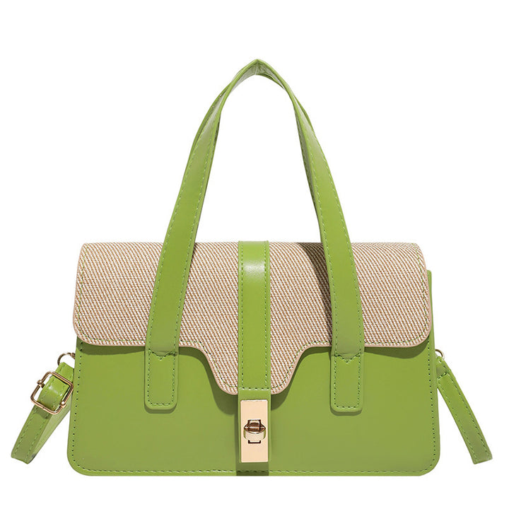 Damen elegante Handtasche mit verspiegeltem Verschluss Nord Taschen