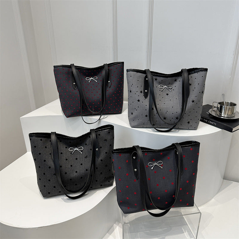 Damen praktische Umhängetasche mit verspieltem Design Nord Taschen