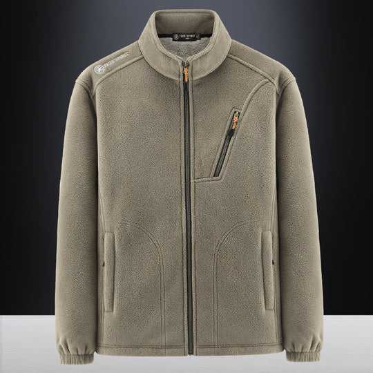 Herren Fleecejacke mit hoher Wärmeisolierung Nord Taschen