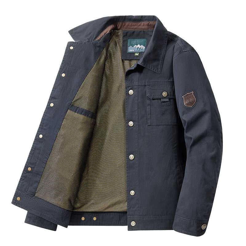 Herren Robuste Utility-Jacke Nord Taschen