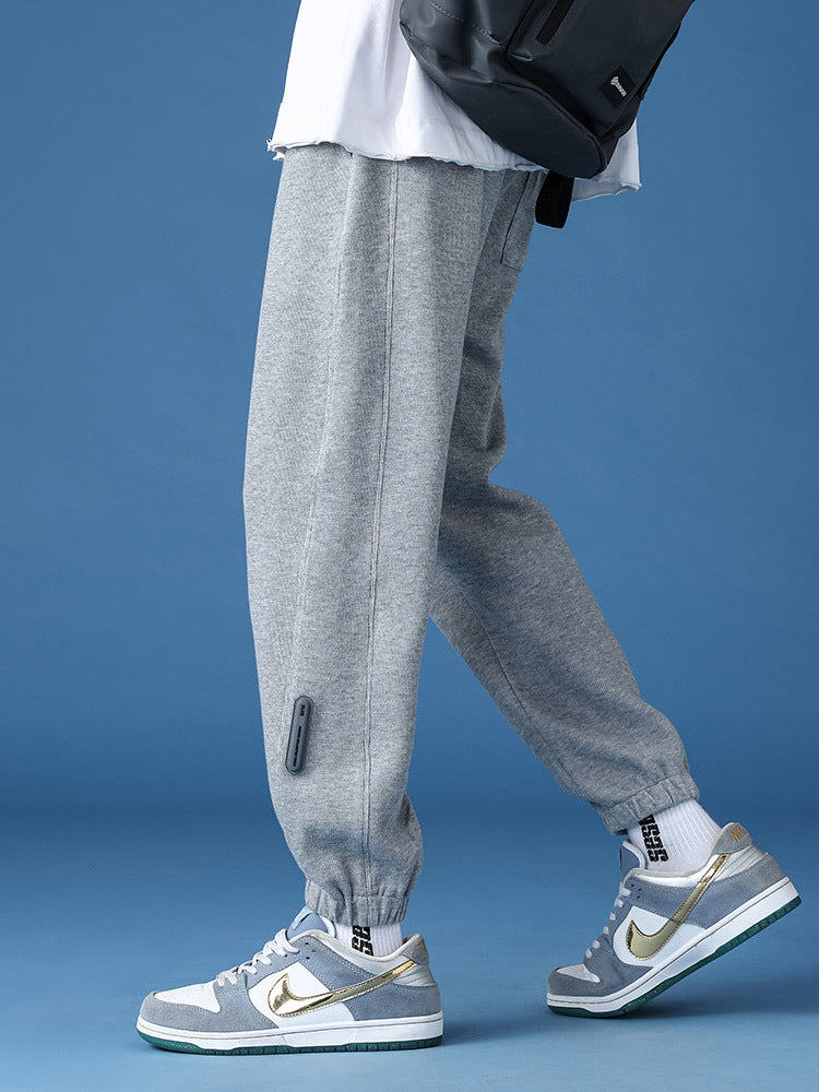 Unisex lässige Freizeit-Jogginghose aus Baumwollmix mit elastischem Bund und Saumbündchen Nord Taschen