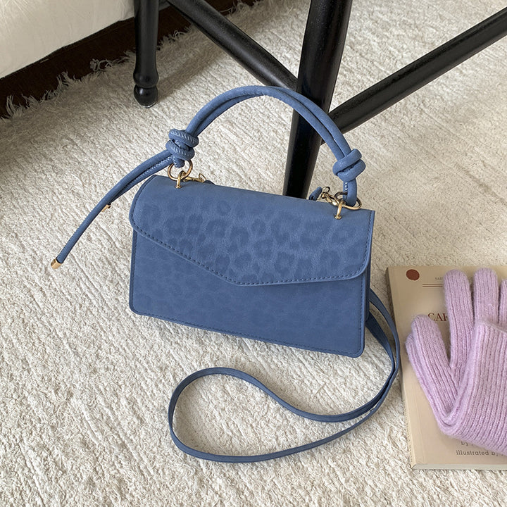 Damen Hobo-Tasche mit wildem Leopardenmuster und elegantem Knotenverschluss Nord Taschen