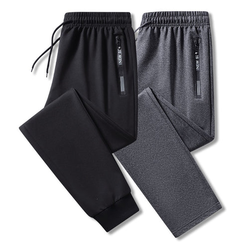 Herren Performance-Trainingshose aus Quick‑Dry‑Mikrofaser mit elastischem Tunnelzugbund und verdeckten Reißverschlusstaschen Nord Taschen