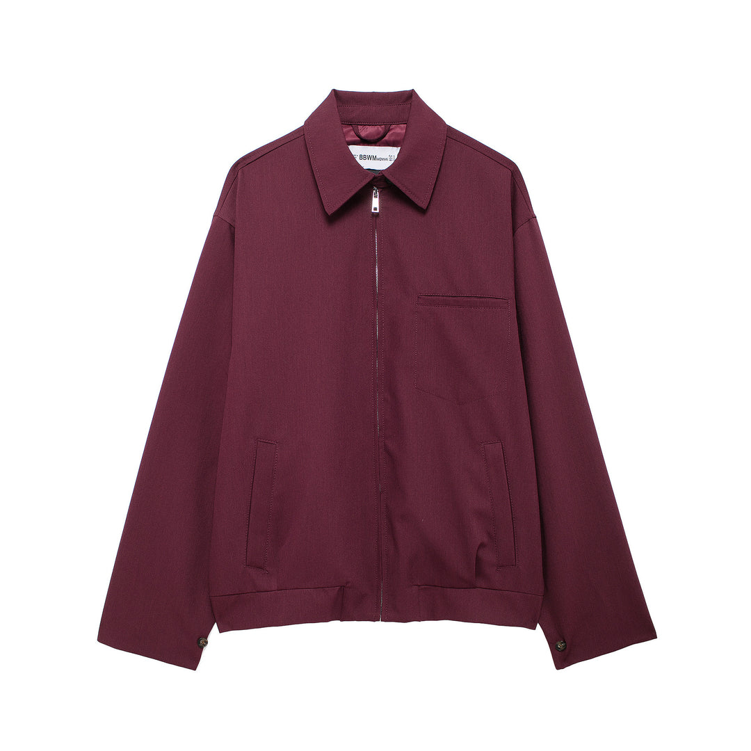 Damen Boxy-Utility-Blouson mit verdecktem Reißverschluss und Brusttasche Nord Taschen